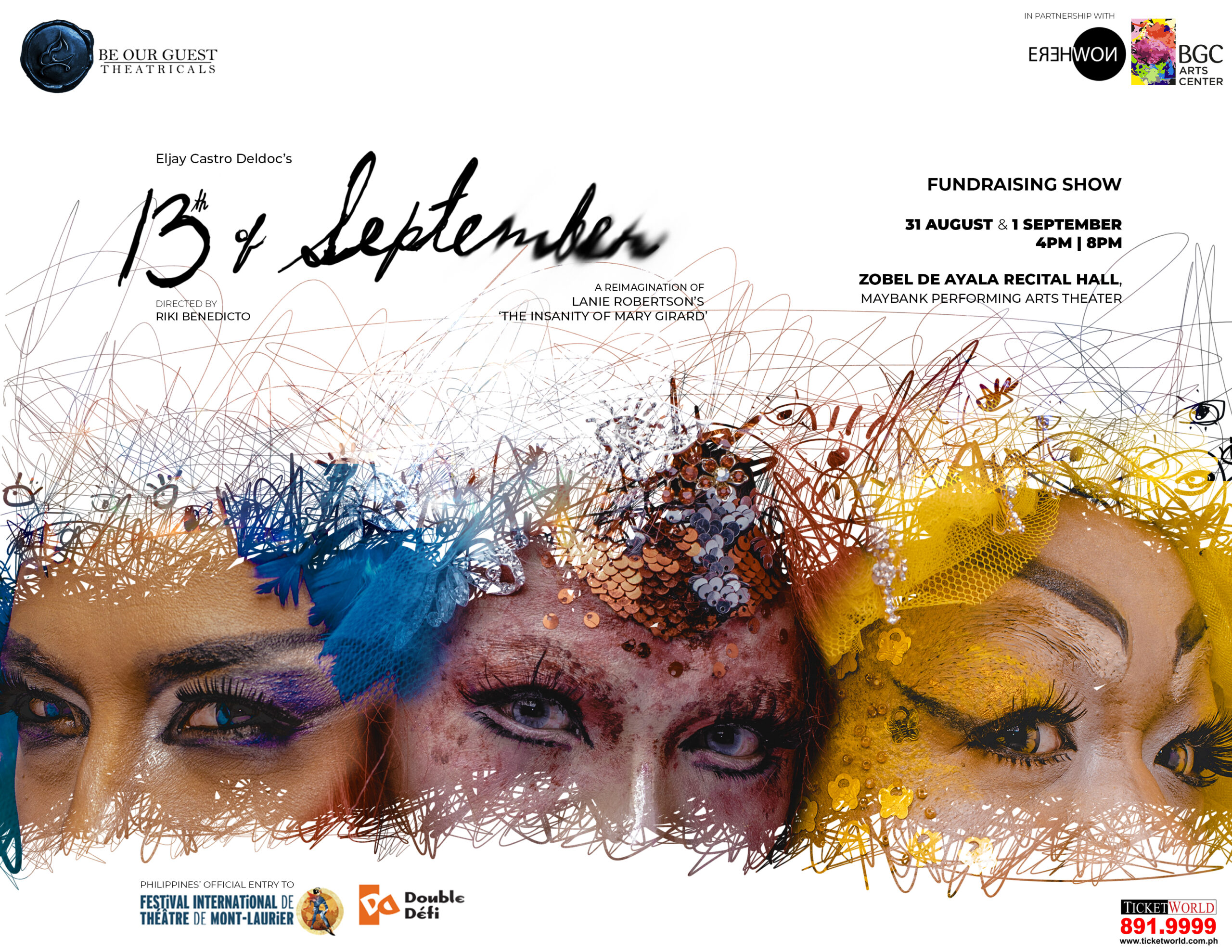 13th of September - BGC - Be Our Guest Theatricals