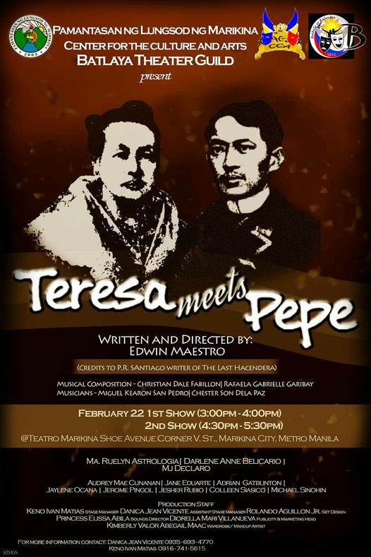 Teresa Meets Pepe - Batlaya Theater Guild